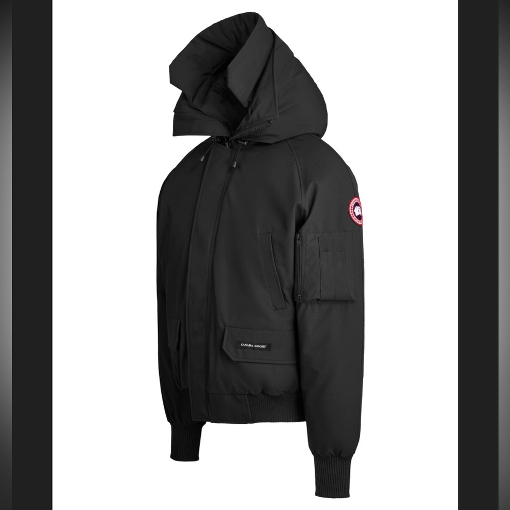 Canada Goose Chilliwack Bomber Jacket with Hood Trim